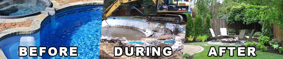 Demolition of swimming pools Canberra